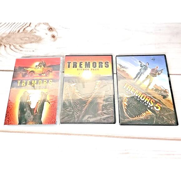 Lot of 3 - Tremors 5 Bloodlines - Complete TV 13 Episodes - Attack Pack - Sealed - Picture 1 of 5